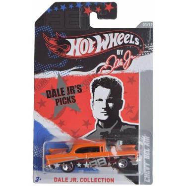 Imagem de Hot Wheels Chevy Bel Air, Dale JR. Collection [Orange] 1/12
