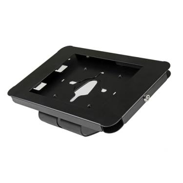 Imagem de StarTech.com Suporte seguro para tablet - Suporte de mesa de aço antifurto bloqueável ou suporte de parede para iPad/tablet de 9,7 polegadas - Compatível com VESA (SECTBLTPOS)