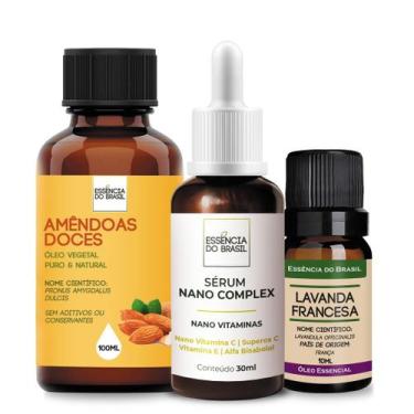 Imagem de Kit Bem-estar: Sérum Complex + Óleo Amêndoas Doces + Lavanda - Essênci