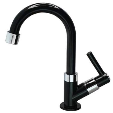 Imagem de Torneira para Banheiro Bancada 1198 Preta c72 - Nitro