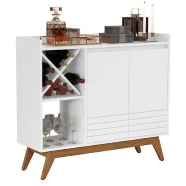 Imagem de Buffet iaris com adega branco - Village Móveis