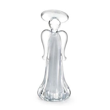 Imagem de Anjo Em Cristal Murano Cinza - São Marcos