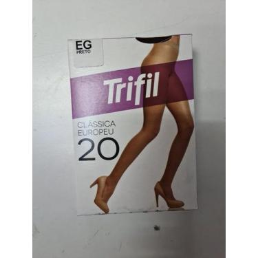 Imagem de Meia Calça Clássica Europeu Fio 20 Trifil 6308, EG, Branco