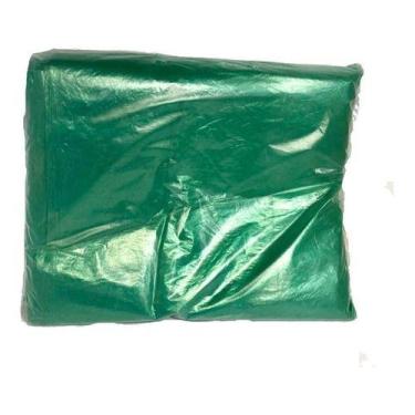 Imagem de Saco De Lixo 40 Litros Colorido Verde Com 100 Unidades - HIGIPACK