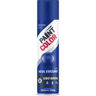 Imagem de Tinta SPRAY Paintcolor 350ML Azul Escuro - Baston