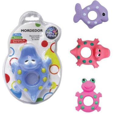 Imagem de Mordedor Infantil Animais Sortidos - Pais e Filhos