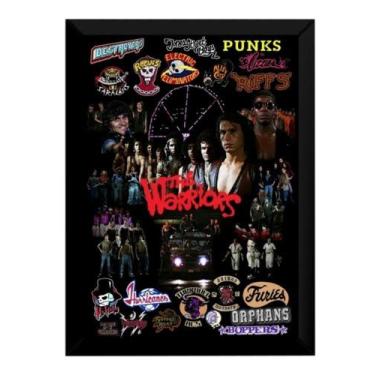 Imagem de Poster Moldurado Os Selvagens Da Noite Filme The Warriors - Fanarte