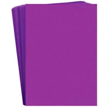 Imagem de Capa para Encadernação A4 Roxo Couro Fundo PP 0,30 50Un - Cassmar