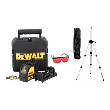 Imagem de Nível Laser Dewalt + Tripé + Óculos + Maleta - Dw088k