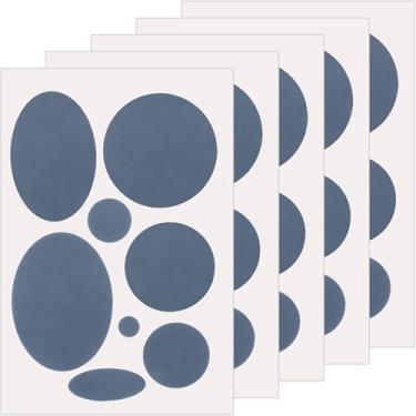 Imagem de Pndeyo 40 peças de remendos de jaqueta acolchoada, adesivo de reparo de nylon autoadesivo, fita adesiva à prova d'água para casacos, roupas, tendas, sacos de dormir, calças de esqui, reparo de furos,