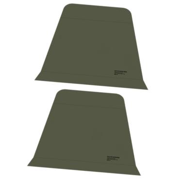 Imagem de rockible 2 paredes laterais de dossel, paredes de tenda, pano oxford, dossel -up, painéis de parede lateral, dossel instantâneo, paredes de sol para pátio, Verde