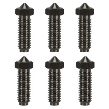 Imagem de LANKEGU 6Pcs Bicos De Aço Temperado Para Anycubic Kobra 2, Impressora 3D Resistência A Altas Temperaturas Bicos De Aço Temperado De 0,4 Mm Para Kobra 2, Kobra 2 Neo, Kobra 2 Pro, Kobra 2 Plus, Kobra 2