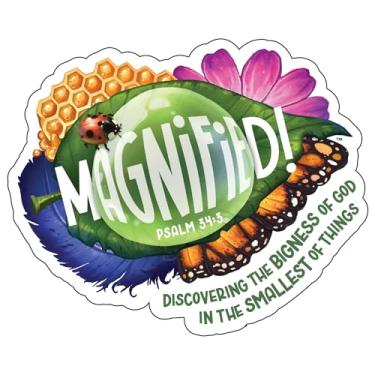 Imagem de Lifeway Kids Logotipo VBS 2025 Magnified! Passar a ferro (pacote com 10)