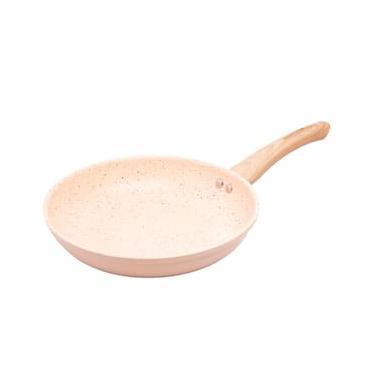 Imagem de Frigideira de Indução Lyor em Alumínio com Revestimento Cerâmico Granilite Bege – 24cm