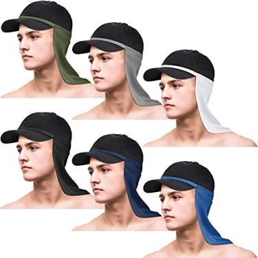 Imagem de Polaina de pescoço unissex UV proteção solar cobertura de pescoço multifuncional 2 em 1 cobertura facial para esportes ao ar livre pesca, Multicolorido., M