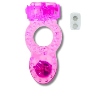 Imagem de Kit Jogo Da Sedução + Plug Anal P + Anel Peniano Vibratório com Pérola - Sex Shop Sexshop Sexy Shop (Somente Anel Peniano)