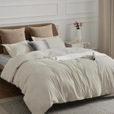 Imagem de Capa de Edredom Bedsure King Size - 3 Peças - Duplamente Escovado