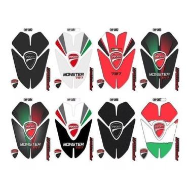 Imagem de Adesivo Protetor Tanque Tankpad Ducati Motor Kit 085 - Resitank