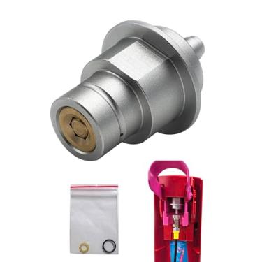 Imagem de Aopkeo Máquina de fazer água com gás Terra DUO ART estação de enchimento adaptador de conexão rápida com desconexão rápida de 8 mm (cilindro rosa)