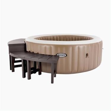 Imagem de Intex 2 bancos médios PureSpa, compatíveis com spas acima do solo para 4 pessoas (apenas acessório)