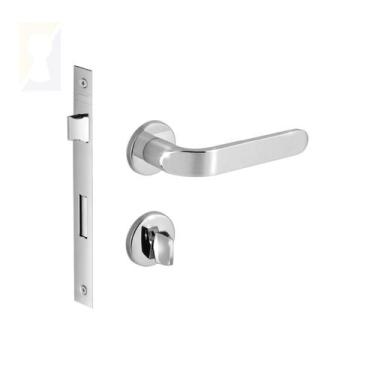 Imagem de Fechadura Imab Banheiro Luna, Cromado