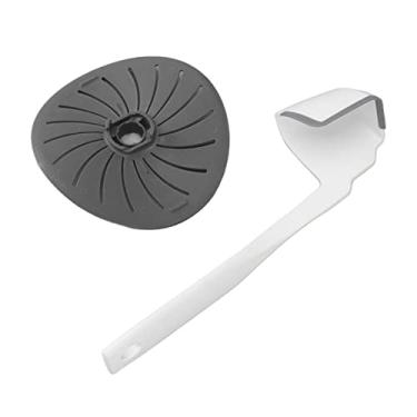 Imagem de Espátula Rotativa e Cortador Rotativo de Espátula, Capa de Proteção contra a Cabeça do Cortador para a Cabeça do TM6 para TM5TM31, Silicone BPA e Plástico, Acessório de Cozinha