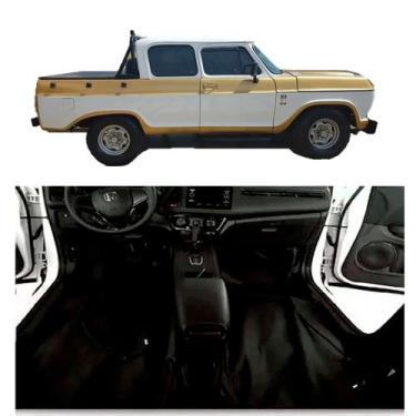 Imagem de Revestimento Assoalho Verniz Chevrolet D10 Cabine Dupla - MANOS TAPETE