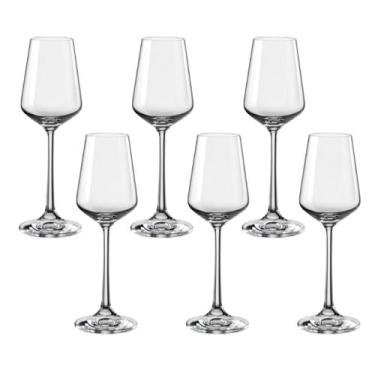Imagem de Taça de Cristal Bohemia Para Licor 65 ml Sandra 6 Peças - Bohemia Crys