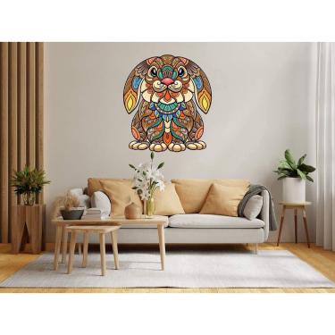 Imagem de Adesivo De Parede Mandala - Coelho