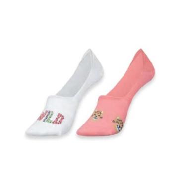 Imagem de Kit 2 pares meia super invisível Selene 7380, Tigresa, 34 - 38