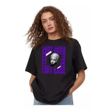 Imagem de Camisa Lady Gaga Camiseta Feminina Megashow Rio Copacaba - Loja Dinka,