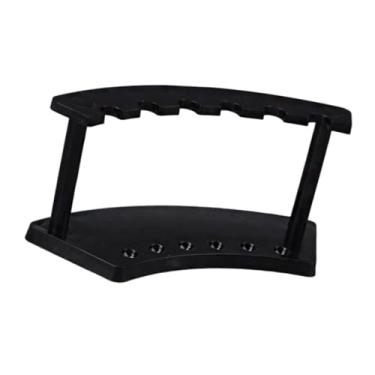 Imagem de IEUDNS Pen Stand Stand Pen Pen Decorative Lightweight Transparent Makeup Brush Rack Organizador para Escola de Catilhagem em Office Home, Preto