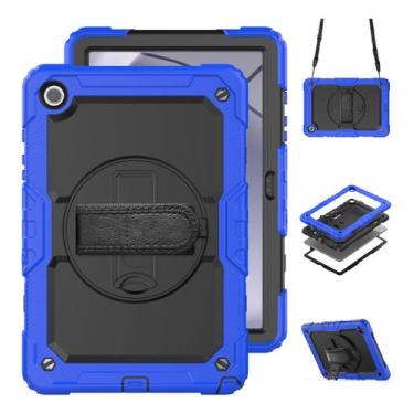 Imagem de Capa Á Prova De Queda 3 Em 1 Para Galaxy Tab A9+ 11'' - Zabom, Azul