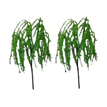 Imagem de menolana Árvores modelo, cenário de, maquete de construção, cenário faça você mesmo, materiais para diorama, artesanato de arquitetura faça você mesmo, 10cm