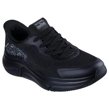 Imagem de Skechers Tênis masculino Snoop Sparrow Flex-Soarin' Hands Free Slip-ins, Preto/preto, 38