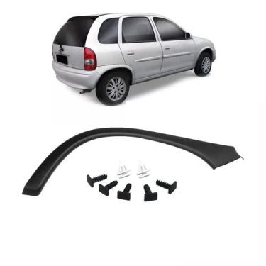 Imagem de Moldura do Para-Lama CORSA 94 até 02 - PRETO LISO (T.D) - KJ