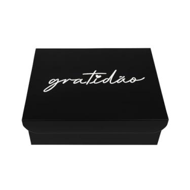 Imagem de Caixa Organizadora, Decorativa, Presente com Significado, Gratidão - GEGUTON