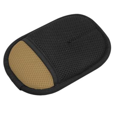 Imagem de Generic Luva removedora de pelos de animais de estimação, pano de limpeza de pelos, escova removedora de pelos, luva para carpete, Marrom