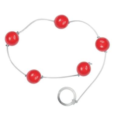 Imagem de Bolinha Tailandesa em Acrílico com Corda Silicone M - Genérica