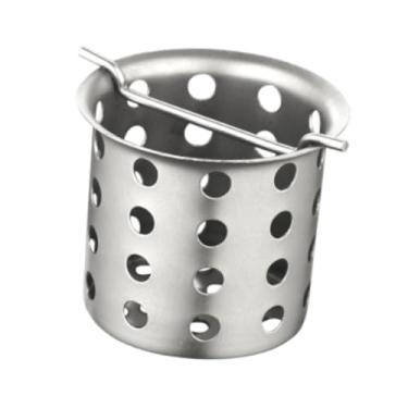 Imagem de WeiLaiKeQi Cesta de drenagem de pia de cozinha, coletor de resíduos de alimentos, cesta de drenagem de pia profunda para restaurante