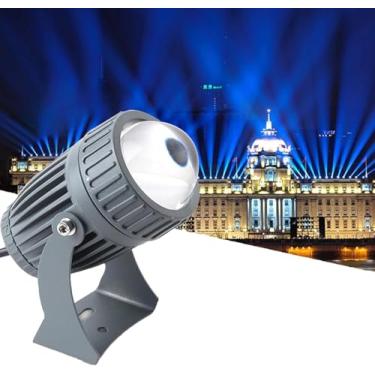 Imagem de Refletor De Feixe De Led, Refletor De Rotação De Rotação Ao Ar Livre, Luzes De Paisagem De Solo à Prova D'água Ip66, Refletores De Arruela De Parede De Feixe, Red, 20W