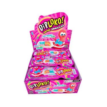 Imagem de Diploko Dipper 12x30g - Minhocas ou Ursinhos - Danilla, Minhocas