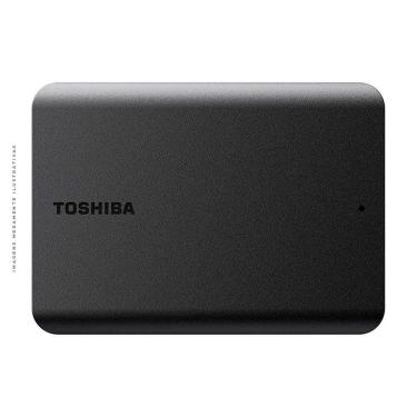Imagem de HD Externo 4TB Toshiba Canvio Basic, USB 3.0, Preto - HDTB540XK3CA