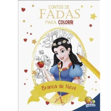Imagem de Contos De Fadas Para Colorir: Branca De Neve