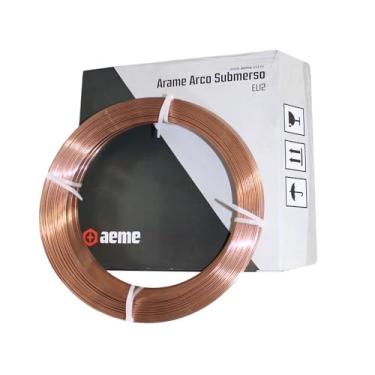 Imagem de Arame para Solda Arco Submerso Aeme EL12 4.00mm 25 Kg