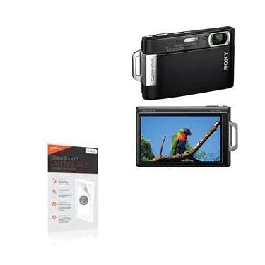 Imagem de BoxWave Protetor de tela compatível com Sony Cyber-Shot DSC-T200 - ClearTouch antirreflexo (pacote com 2), película fosca anti-impressão digital