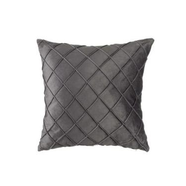 Imagem de Capa De Almofada Cantonê Cinza 43X43 Cm - Jolitex