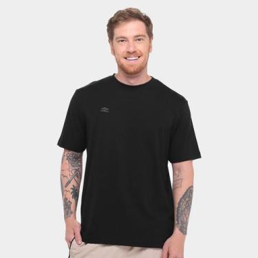 Imagem de Camiseta Umbro Heat Masculino, Preto, P