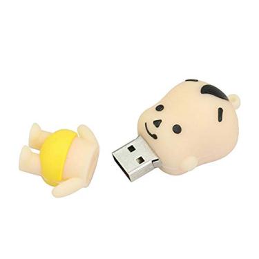 Imagem de 4GB Baby Model USB 3.0 Flash Drive 3.0 Pen Drive USB Jump Drive Memory Stick Zip Drive USB U Disk USB 3.0 Stick USB Disk USB Flash Memory - Amarelo