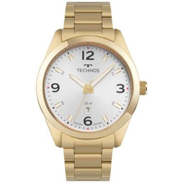 Imagem de Relógio Technos Masculino Militar Dourado - 2115TZQ/1B
